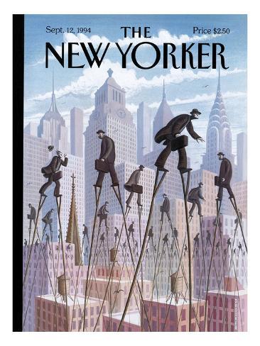 The New Yorker Cover - September 12, 1994 Premium Giclee Print The New Yorker Cover - September 12, 1994 Premium Giclee Print