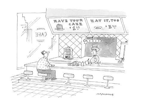 Diner Cartoon