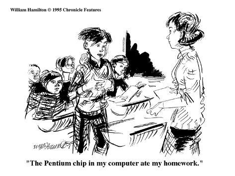homework cartoon