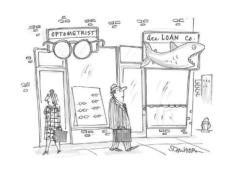 Cartoon Optometrist