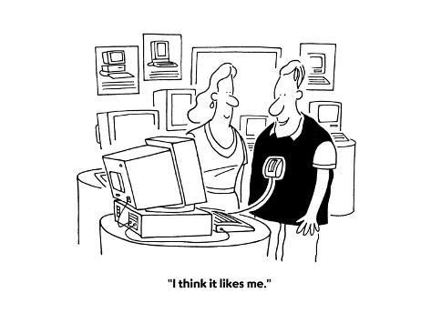 Computer like, cartoon Computer like, cartoon