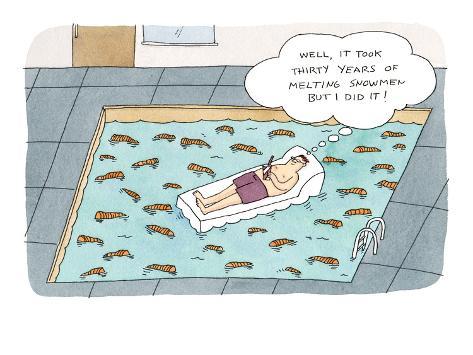 Pool Cartoon