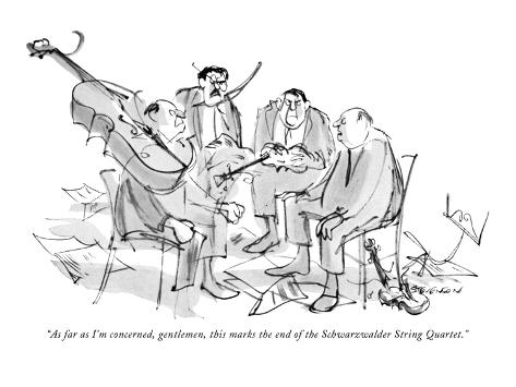 string quartet cartoon