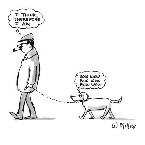 warren-miller-man-walking-his-dog-with-him-thinking-i-think-therefore-i-am-while-the-new-yorker-cartoon.jpg