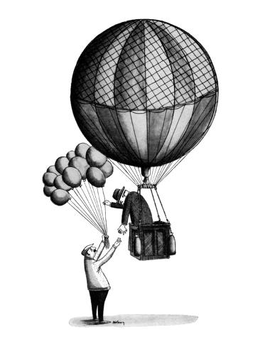 Cartoon Air Balloon