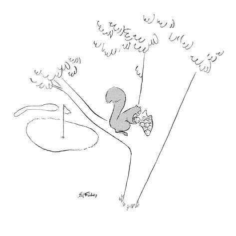 Golfing Squirrel