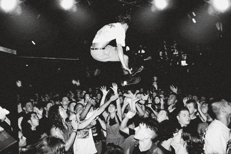 Mosh Pit- Stage Dive Poster