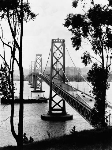 San Francisco Oakland Bay Bridge Photographic Print