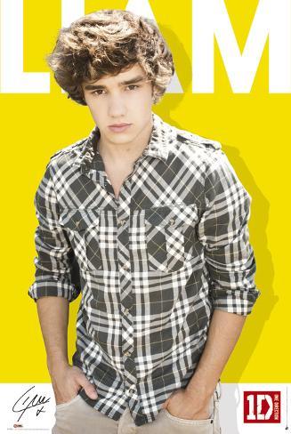  Direction Posters on One Direction Liam Colour Poster