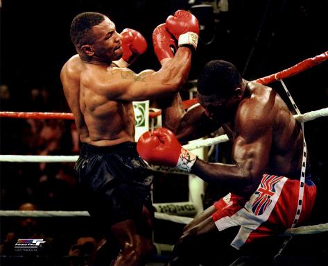 Mike Tyson 1996 Action Photo