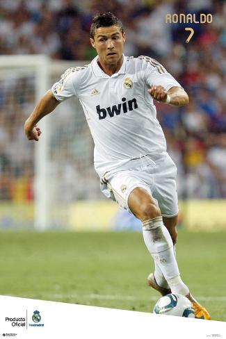 Ronaldo Real Madrid 2012 on Real Madrid   Cristiano Ronaldo 2011 2012 Print At Allposters Com