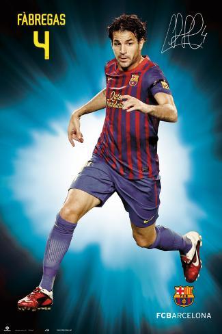 Fc Barcelona Cesc Fabregas 2011 2012 Poster Don't see what you like