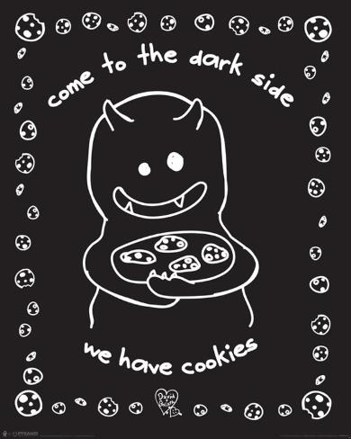 D&G Dark Side-Cookies Miniposter