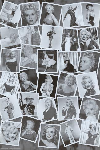 collage marilyn monroe