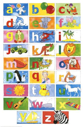 alphabet letters animals