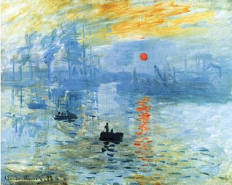 Claude Monet Sunrise