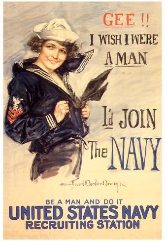 Vintage Navy Posters