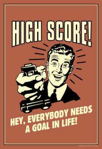 ... everybody needs a goal in life funny retro poster posters i8843629 htm