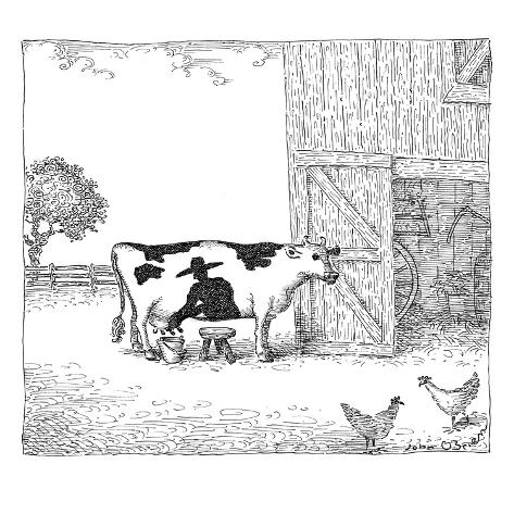Cartoon+farmer+milking+a+cow