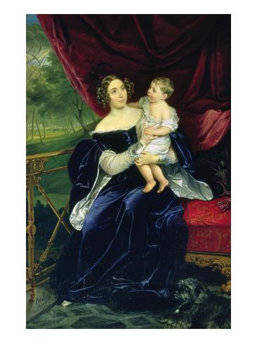  - karl-pavlovich-bryullov-countess-olga-ivanovna-orlov-davydov-with-her-daughter-1834-oil-on-canvas