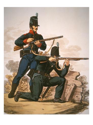 British Riflemen