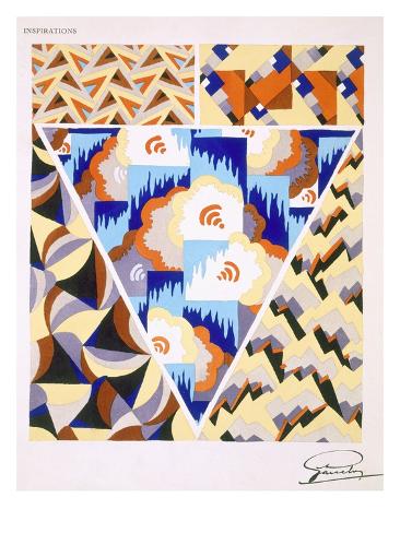 Interior Design Pattern  Plate 2 from Inspirations  Published