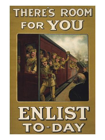 enlist today poster