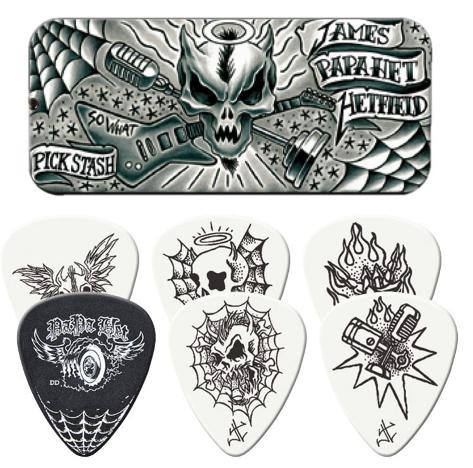 james hetfield signature pick tin