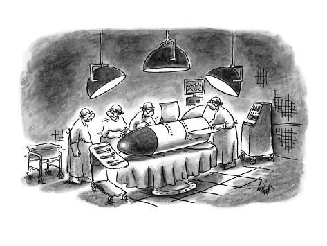 Cartoon Brain Surgeon