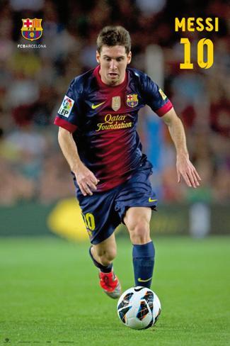 fc barcelona lionel messi poster posters allposters co uk fc barcelona lionel messi poster posters allposters co uk