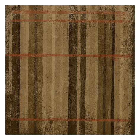 Burnt Orange Stripes Prints by Jace Grey at AllPosters
