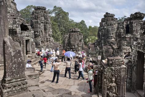 , UNESCO World Heritage Site, Siem Reap, Cambodia Photographic Print
