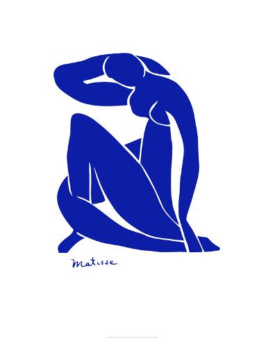 Resultado de imagen de mujer azul matisse