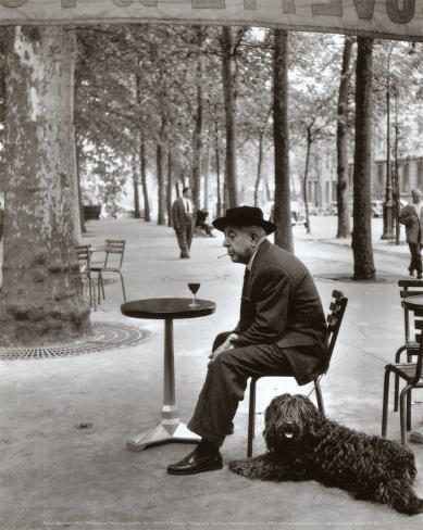 Jacques Prevert Paris, 1955 Art Print