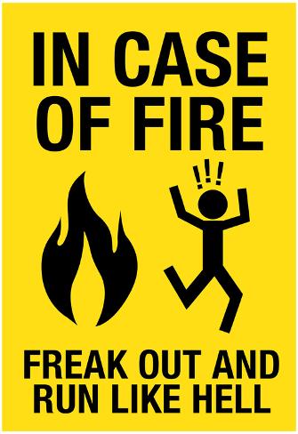 In Case of Fire Freak Out