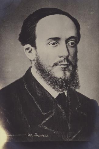 Dmitry Ivanovich Pisarev (1840-1868), Radical Russian Writer and Social Critic Photographic - dmitry-ivanovich-pisarev-1840-1868-radical-russian-writer-and-social-critic
