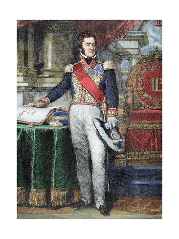 Louis-Philippe I (1773-1850). King of France (1830-1848) Giclee Print at www.semadata.org