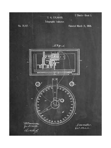 Ticker Patent Canvas Prints Ticker Patent Canvas Prints