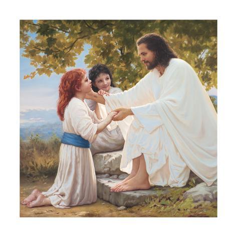 The Pure Love of Christ Art Print