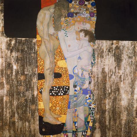 GUSTAV KLIMT LAS TRES EDADES DE LA VIDA gustav klimt las tres edades de la vida: