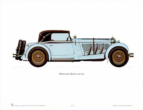 Mercedes benz art print #4