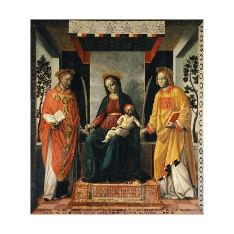 decorart jovita madonna and child between st faustinus and st jovita decorart jovita madonna and child between st faustinus and st jovita