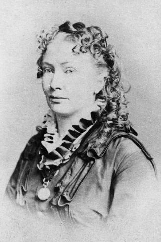 Cora L V Scott, American <b>Spiritualist Medium</b> Photographic Print - henry-dixon-cora-l-v-scott-american-spiritualist-medium