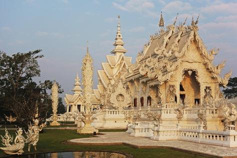 Ban+CA+Rong The White Temple (Wat Rong Khun), Ban Rong Khun, Chiang Mai, Thailand ...