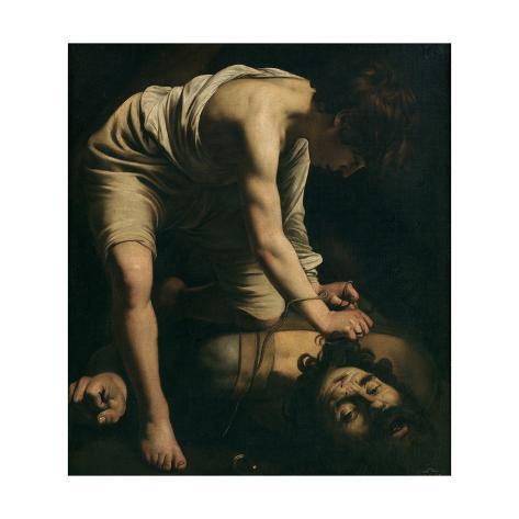 david head goliath caravaggio poster posters allposters rlv