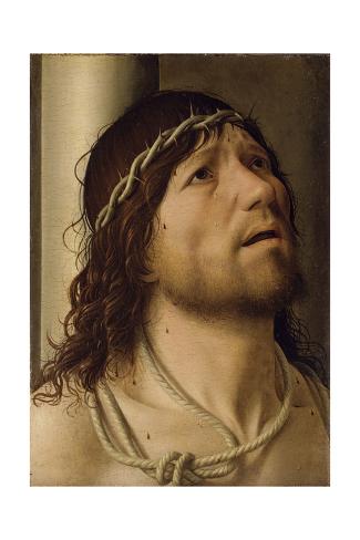 Image result for christ at the column antonello da messina