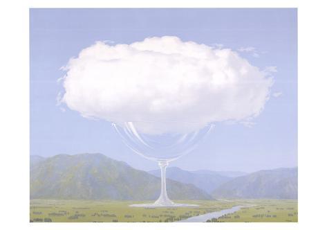 ルネ マグリットさんの不思議な世界 青空系 改 科学とアートのメモ帳