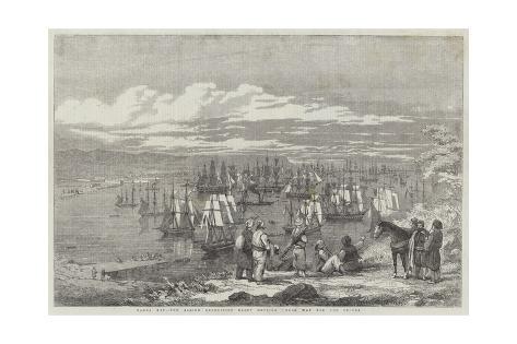 varna allied expedition fleet getting under crimea posters varna allied expedition fleet getting under crimea posters