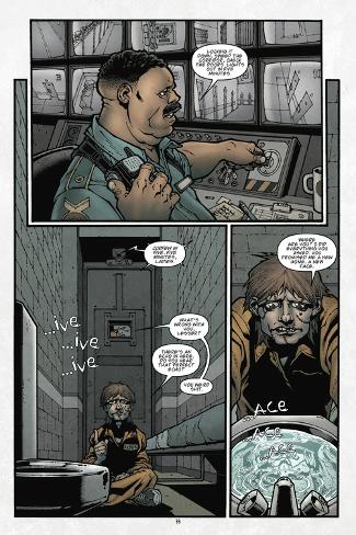 Comic book locke and key