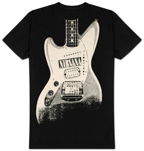 Nirvana - Guitar Discharge TShirt Nirvana - Guitar Discharge TShirt